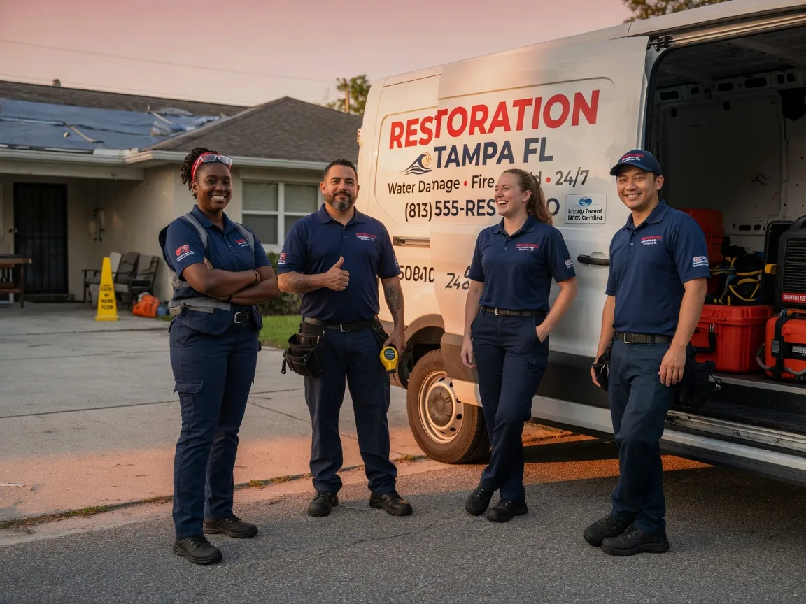 Water Damage Restoration company in Manvel, TX